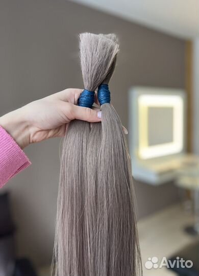 Натуральные волосы для наращивания 50см 60см70см