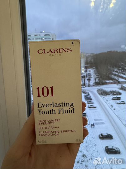 Крем тональный Clarins everlasting