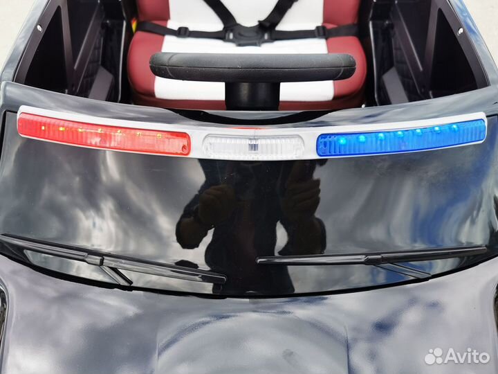 Электромобиль Джип Land Cruiser Police YBH 4651