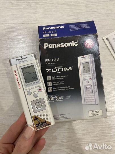 Диктофон panasonic