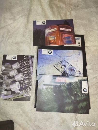 Кожаная папка BMW + руководство по эксплуатации