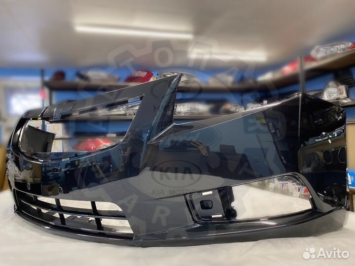 Бампер передний Chevrolet Cruze Черный