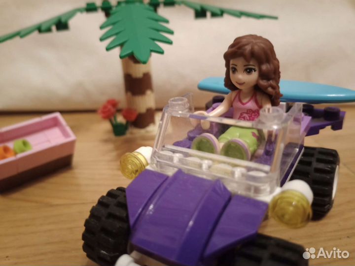 Lego friends Сцена поп-звезды 41105 + пляжный авто
