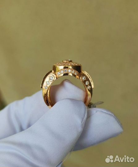 Мужская Золотая печатка (новая) 585