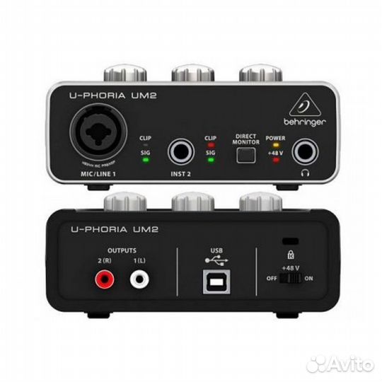 Новый U-phoria studio Behringer G2674 набор для зв