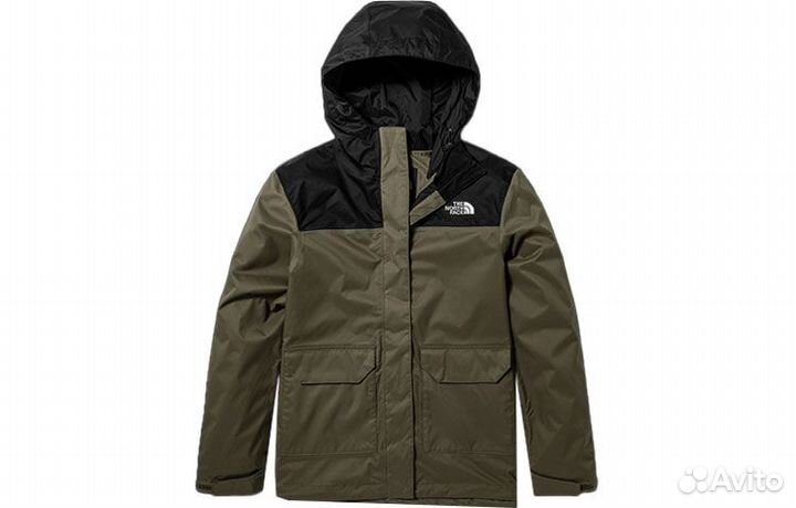 THE north face City Outdoor Collection Windbreaker Jackets Women's Olive Green (54 (XXL)