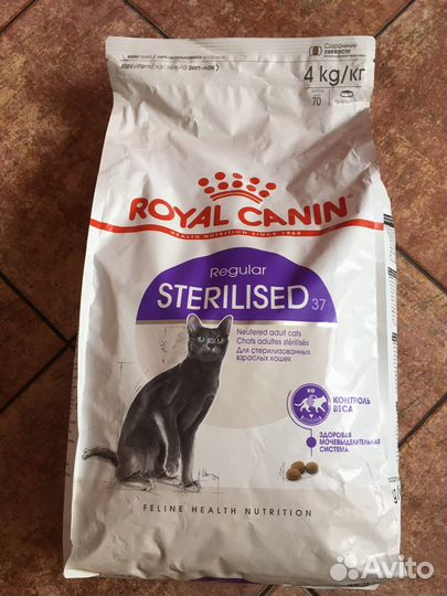 Корм Royal Canin Sterilised 37 4 кг