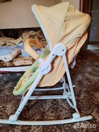 Детские качели шезлонг