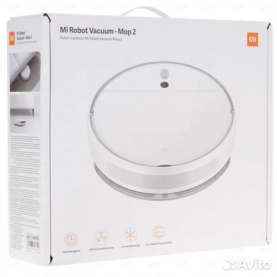 Робот-пылесос Xiaomi Mi Robot Vacuum-Mop 2