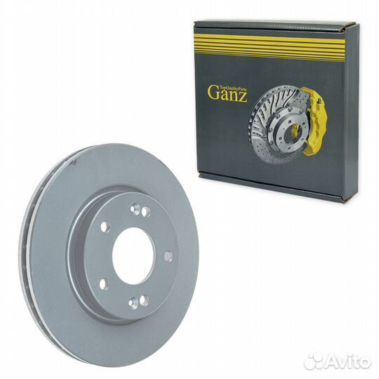 Диск тормозной передний с покрытием hyundai Elantr