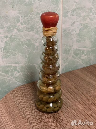 Бутылка декоративная