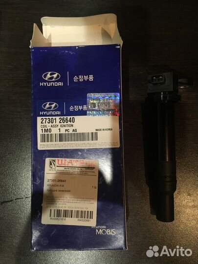 Катушка зажигания Hyundai-Kia 1.6 16V G4ED