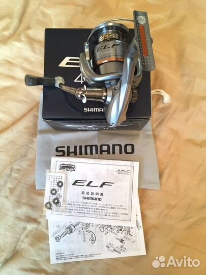 Новая катушка Shimano elf 4000