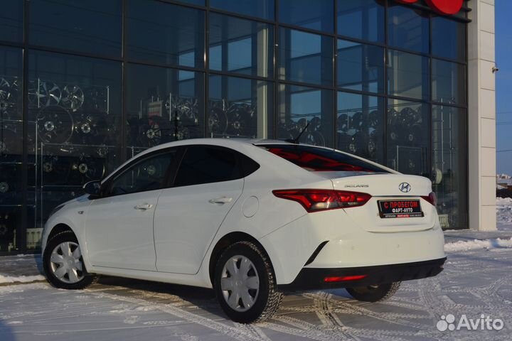 Hyundai Solaris 1.6 МТ, 2021, 48 800 км
