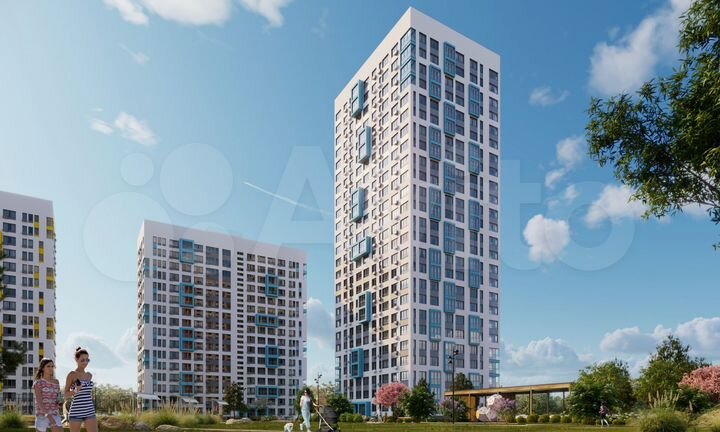 2-к. квартира, 60,8 м², 11/25 эт.