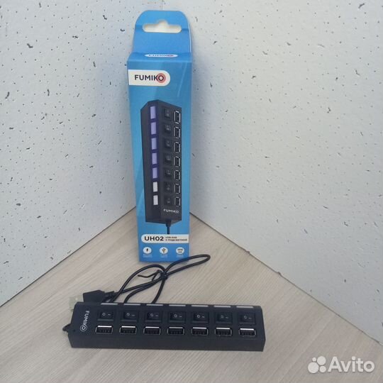 USB-Хаб fumico UH02 7USB