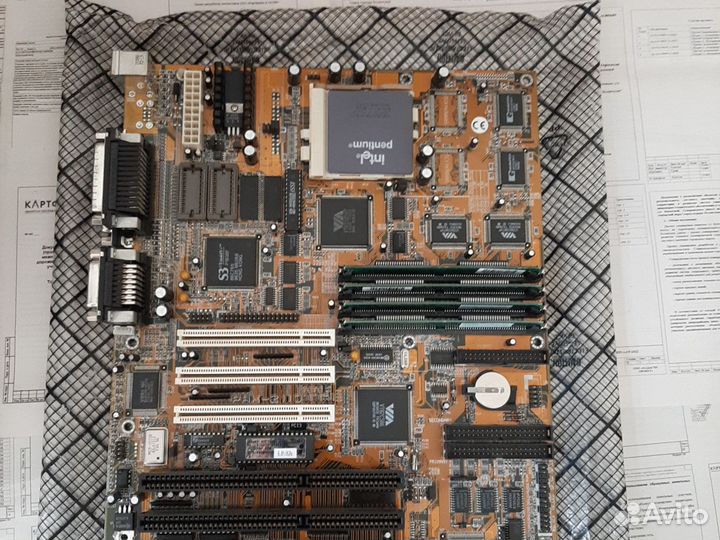 Материнская плата Socet 7 (ATX) FIC PAK-2110