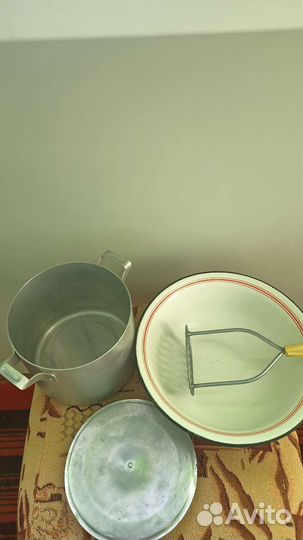 Кастрюля алюминиевая СССР