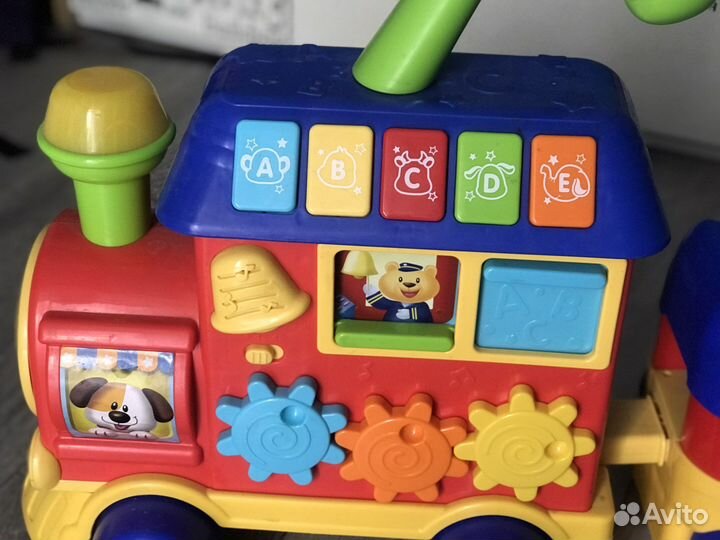 Паровозик каталка