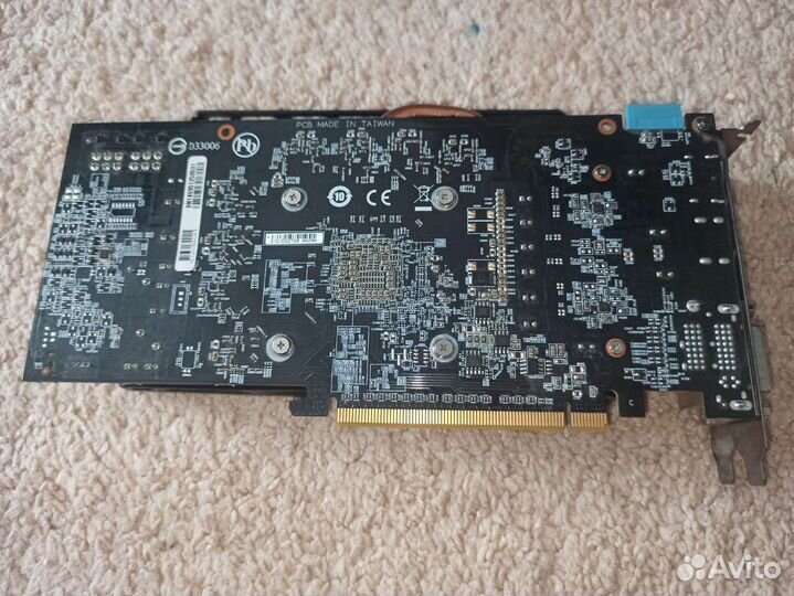Видеокарта r9 270 2gb нерабочая