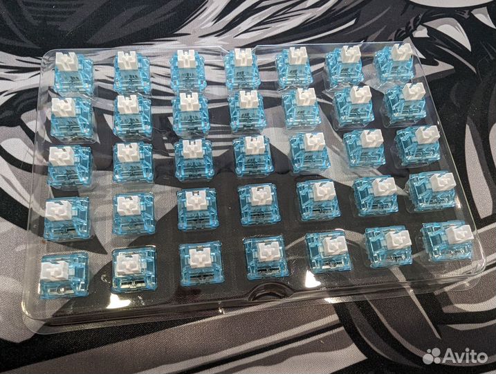 Самые тихие свичи Skyloong Silent White 105 шт