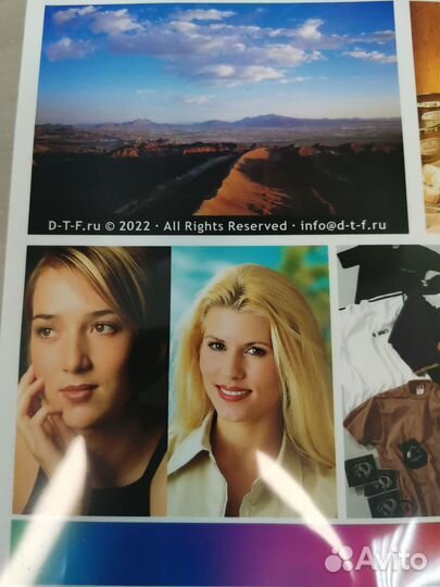 DTF печать термонаклейки / дтф печать рулонами / т