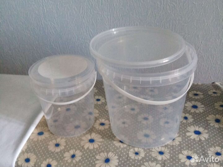 Ведро пластиковое