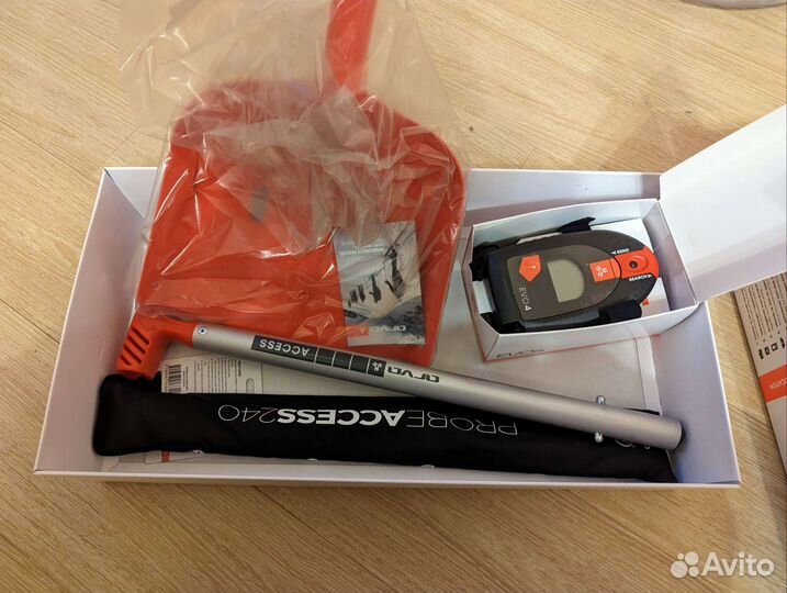 Лавинный набор бипер arva evo 4, щуп, лопата