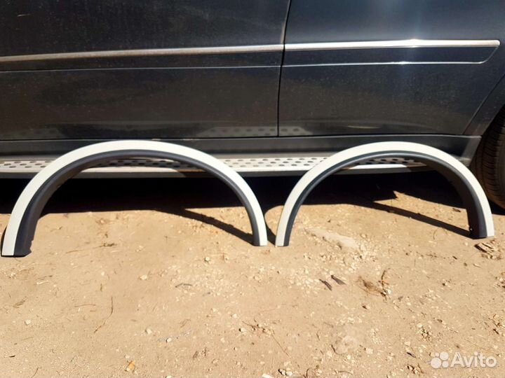 Расширители арок комплект 2шт передние volvo хс90