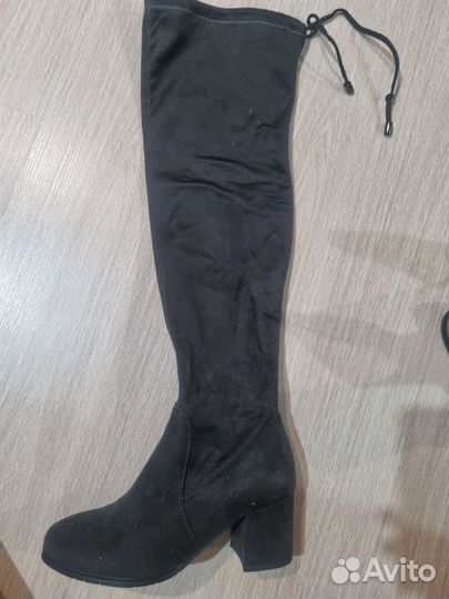 Сапоги ботфорты