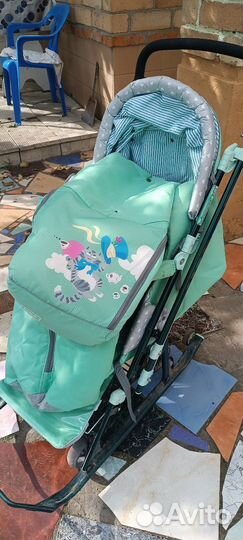 Санки коляска Ника