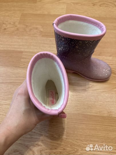 Резиновые сапоги 25 утепленные