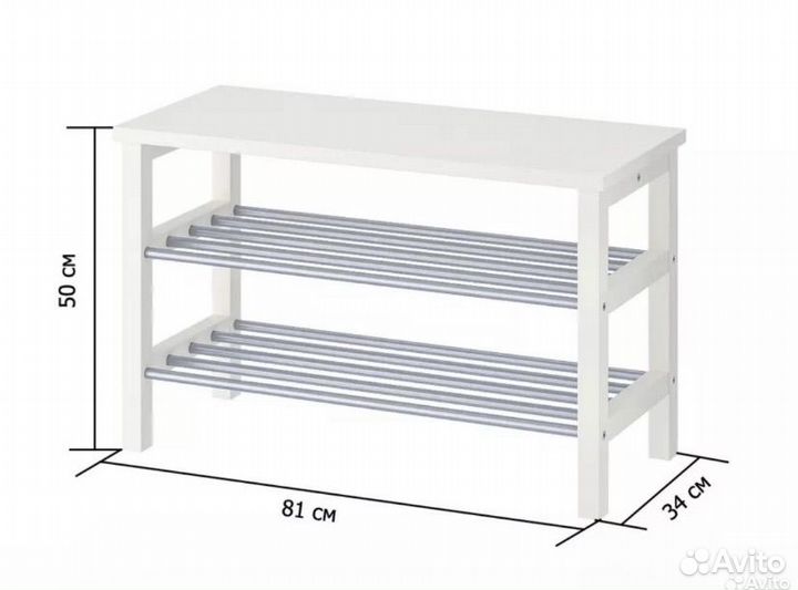 Обувница, вешалка IKEA tjusig чусиг