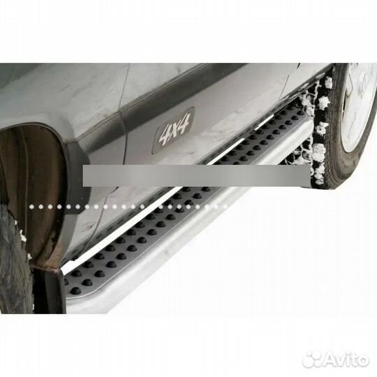 Пороги эксклюзив лада нива 4X4 (ваз 2131)