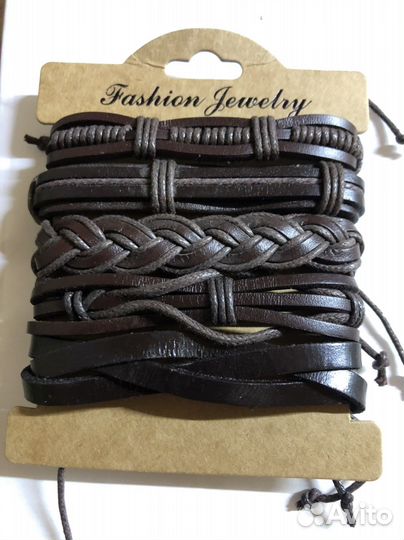 Кожаный браслет