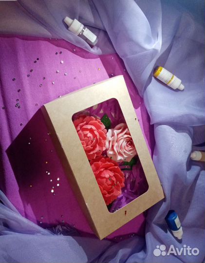 Букет из мыла