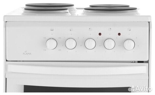 Электрическая плита (50-55 см) Flama ае 14026-W
