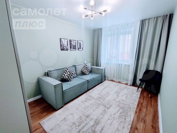 2-к. квартира, 53,1 м², 2/10 эт.