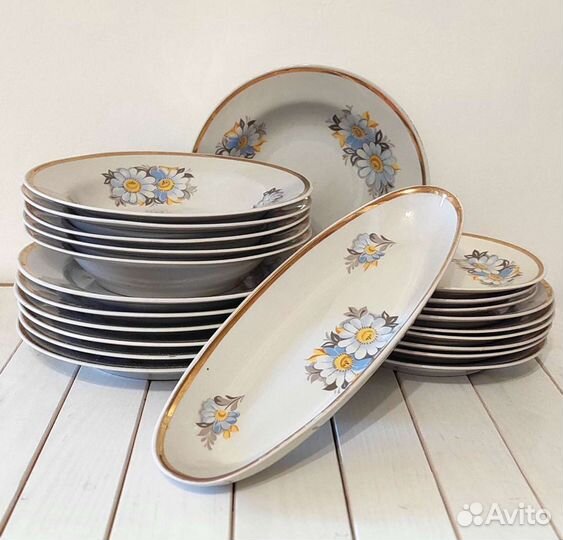 Набор столовой посуды СССР