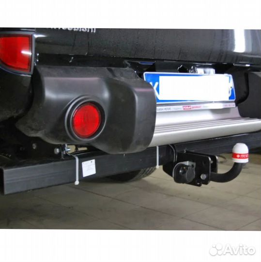 Фаркоп Mitsubishi L200 2004-2015 (удлиненная база)