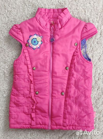 Жилет брюки демисезон девочки 122 128