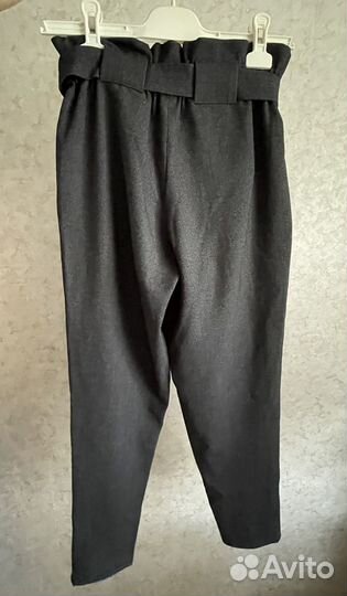 Брюки школьные для девочки на резинке