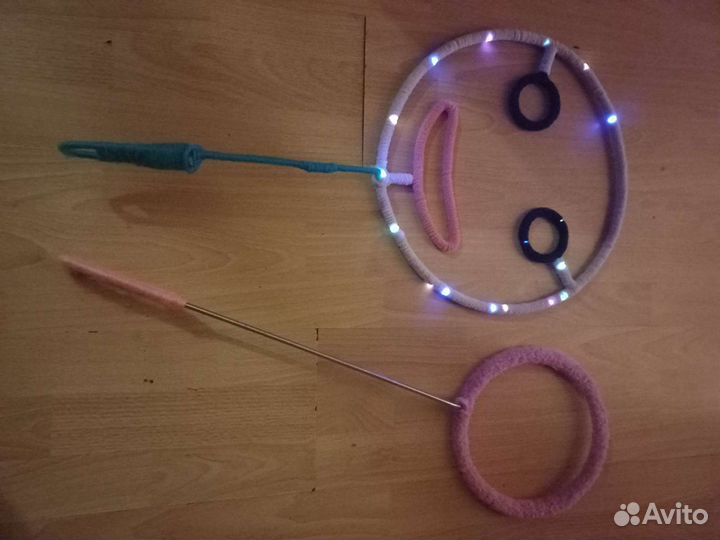 Ракетки для шоу мыльных пузырей