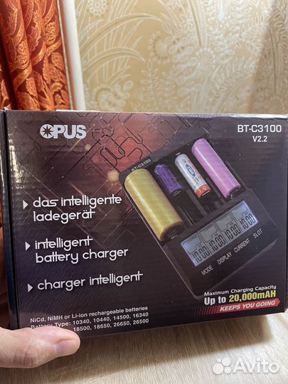 Зарядное устройство opus BT-C3100