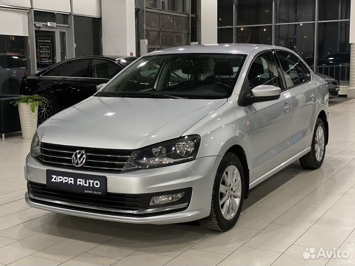 Volkswagen Polo 1.6 AT, 2016, 121 051 км