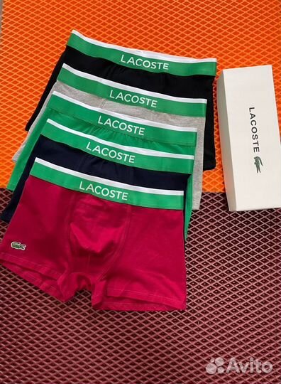 Трусы мужские боксеры lacoste
