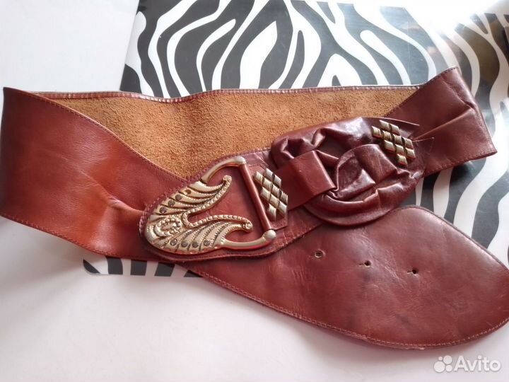 Ремень кожа натуральная Италия