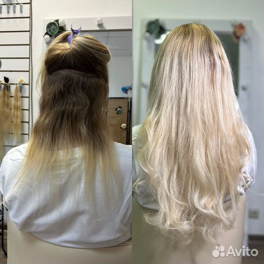 Наращивание волос