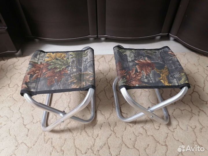 Стул рыбацкий складной алюминиевый
