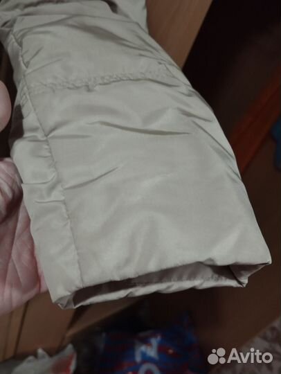 Пуховик женский 48 50,светлый,чистый